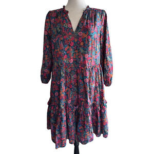 J. Crew Floral Multicolor Dress